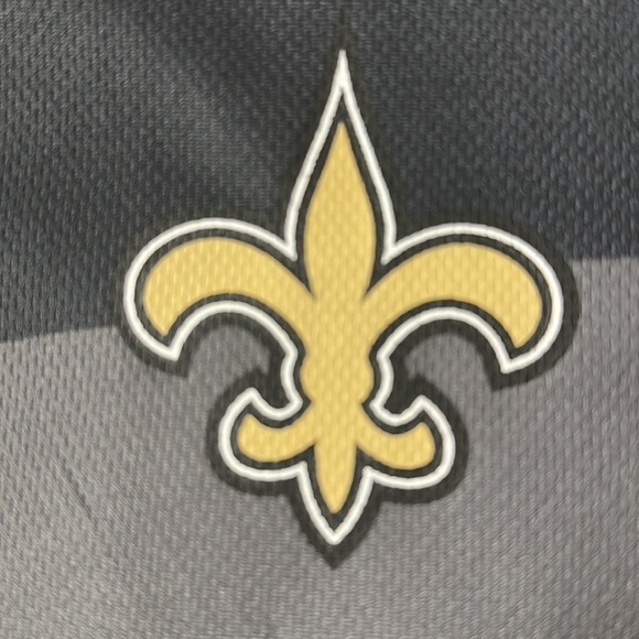 Boys Official NFL Team Apparel New Orleans Saints Camo Shirt, L (14-16) NWT! - Picture 4 of 8